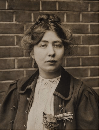 Description : Portrait of Sylvia Pankhurst; 1905 - 1914 by Unknown. Museum ...